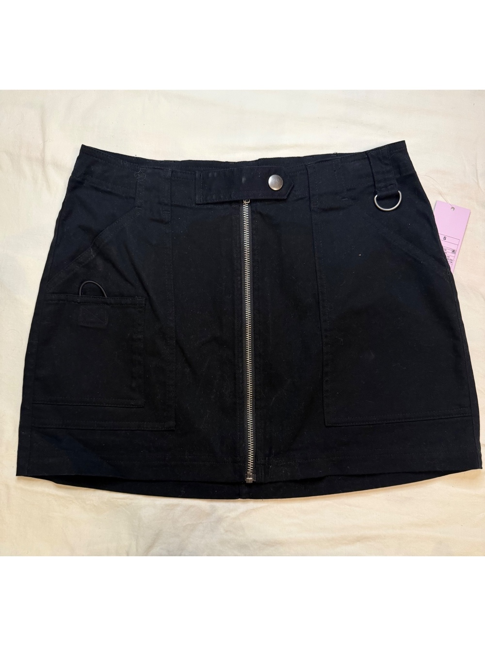 NWT Wild Fable Cargo Utility A Line Mini Skirt S